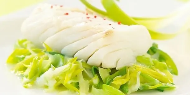 Kabeljauw (naturel) op de BBQ